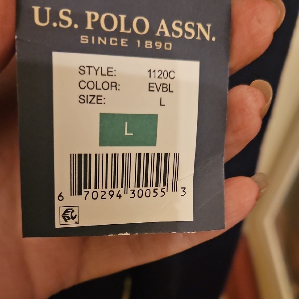 U.S. Polo Assn. Dark Blue Crew Neck Sweater - Picture 7 of 9